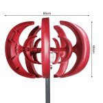 600W Vertical Wind Turbine Generator for Home Use
