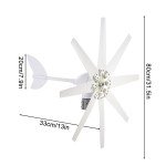 12000W Home Wind Turbine Generator Kit