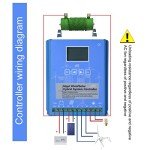 Hybrid Wind & Solar Controller with LCD Display