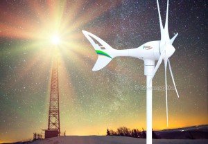 550W 24V DC Wind Turbine Generator with 6 Blades