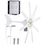 12KW Wind Turbine Generator Kit with 8 Blades