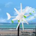 12KW Wind Turbine Generator Kit with 8 Blades