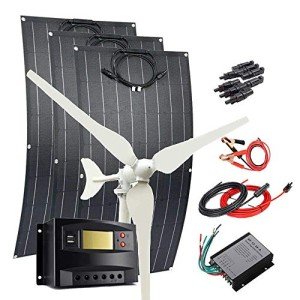 400W Off-Grid Wind and Solar Power Kit
