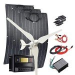400W Off-Grid Wind and Solar Power Kit