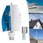 500W Vertical Axis Wind Turbine Kit for Home