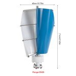 500W Vertical Axis Wind Turbine Kit for Home