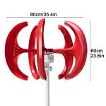 1000W Vertical Axis Wind Turbine Home Kit