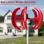 1000W Vertical Axis Wind Turbine Home Kit