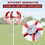 1000W Vertical Axis Wind Turbine Home Kit