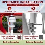 1000W Vertical Axis Wind Turbine Home Kit