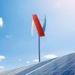 Home Wind Turbine Generator Kit with Vertical Wheel