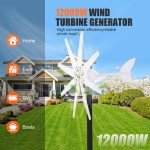 12kW Home Wind Turbine Generator Kit