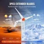 VEVOR 500W 12V Wind Turbine Generator Kit