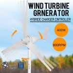 400W Home Wind Turbine Generator Kit