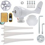 Pikasola 400W Home Wind Turbine Generator