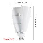 Vertical Axis Home Wind Turbine Generator with Controller