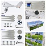 Marsrock 12V 400W Wind Turbine Power Kit