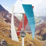 Helix Vertical Wind Turbine with Controller 400W
