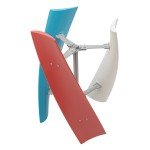 Helix Vertical Wind Turbine with Controller 400W