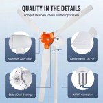 500W 12V Home Wind Turbine Generator Kit