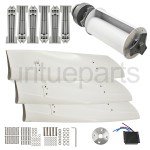 3000W Home Wind Turbine with Hybrid Controller