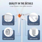 VEVOR 500W Home Wind Turbine Generator Kit