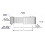 12-Inch Aluminum Retrofit Wind Turbine - No Moving Parts