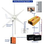 600W Wind Turbine Generator Kit for Home