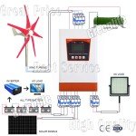 3000W Wind Solar Hybrid Controller for Home