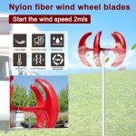 Efficient 800W Vertical Wind Generator Kit