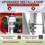 Efficient 800W Vertical Wind Generator Kit