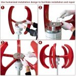 Efficient 800W Vertical Wind Generator Kit
