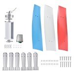 3000W Vertical Axis Wind Turbine with Controller