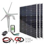 AUECOOR 760W Wind and Solar Power Kit