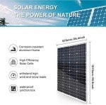 AUECOOR 760W Wind and Solar Power Kit