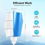 500W Vertical Axis Wind Turbine Kit for Home