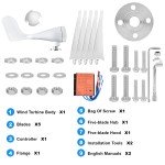 1200W Wind Turbine Generator Kit with Charger