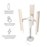 EODSAD 3-Blade 12V Wind Turbine Generator