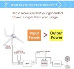 1200W 48V Wind Turbine Generator with 3 Blades