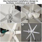 800W Wind Turbine Generator Kit for Home Use
