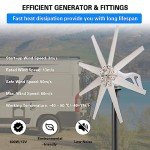 600W 12V Wind Turbine Generator Kit for Home