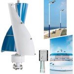 500W Vertical Axis Wind Turbine Generator Kit