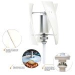 1500W Vertical Wind Turbine Generator for Home