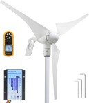 400W Wind Turbine with Carbon Fiber Blades