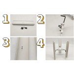 KinHall DIY Vertical Wind Turbine Generator 12V