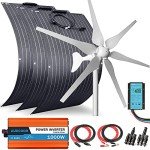 700W Home Wind and Solar Power Kit