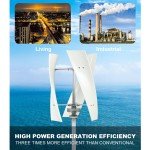 3000W Vertical Wind Turbine Generator for Home