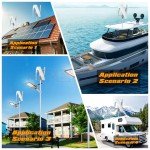 3000W Vertical Wind Turbine Generator for Home