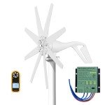 600W 12V Wind Turbine Generator Kit for Home