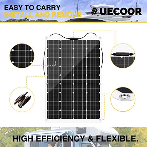AUECOOR 760W Wind Turbine Solar Panel Kit